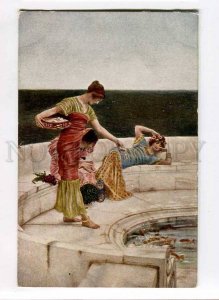 3074647 Female Slaves w/ Gold Fisher HAREM by ALMA-TADEMA old