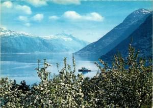 CPM AK Hardanger Fjord, with the ferry Kinsarvik-Kvanndal NORWAY (840074)