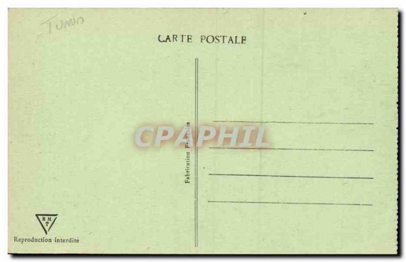 Tunisia Old Postcard Tunis The Cathedral