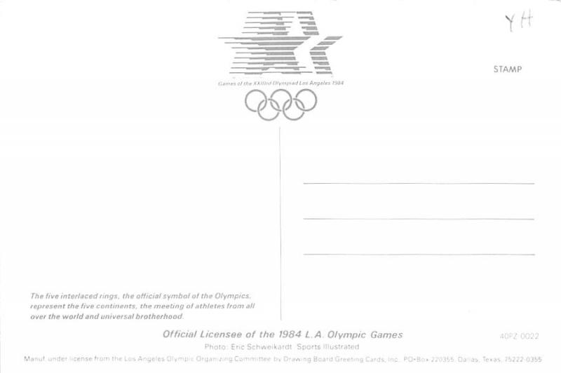 Los Angeles 1984 Olympics - Flag