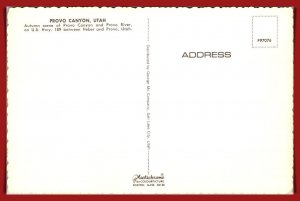 Utah, Provo - Canyon & River - [UT-093X]