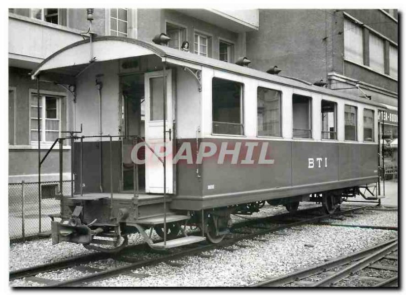 Postcard Modern Die NACHTR�GLICH zu Cfe 4/4 umgebauten wagen 3 und 4 waren ...