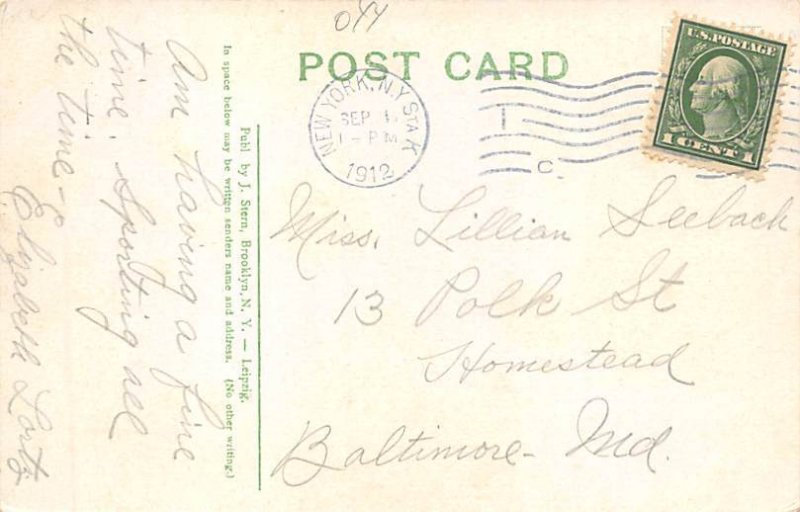 Str New York Hudson River Day Line Ship 