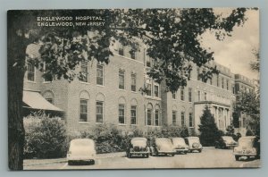 ENGLEWOOD NJ HOSPITAL VINTAGE POSTCARD