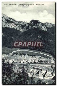 Old Postcard Dauphine La Grande Chartreuse Monastery Panorama