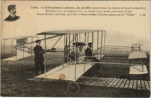 PC AVIATION, L'AÃROPLANE LEJEUNE DE PROFIL, Vintage Postcard (b38221)