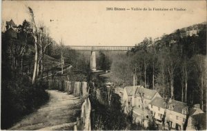 CPA DINAN Vallee de la Fontaine et Viaduc (1148049)