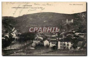 Old Postcard L & # 39auvergne Laroquebrou View from the & # 39Est