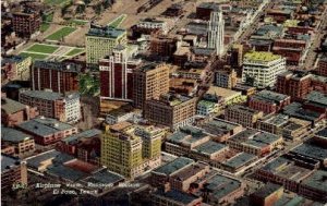 Airplane View - El Paso, Texas TX  