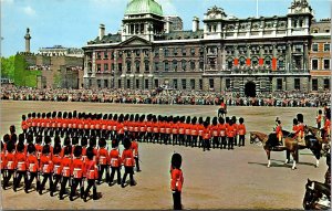 Trooping Colour Horseguards Parade London Postcard UNP VTG Unused Vintage 