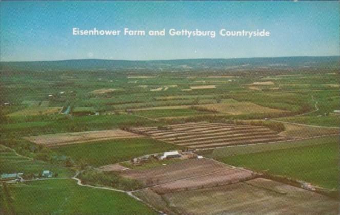 Pennsylvania Gettysburg Aerial View President Eisenhower's Farm