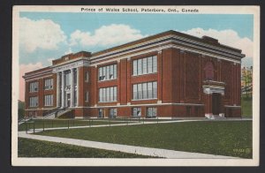 Canada Ontario PETERBOROUGH Prince of Wales School pm1929 ~ WB