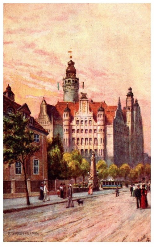 Germany  Leipzig Rathaus