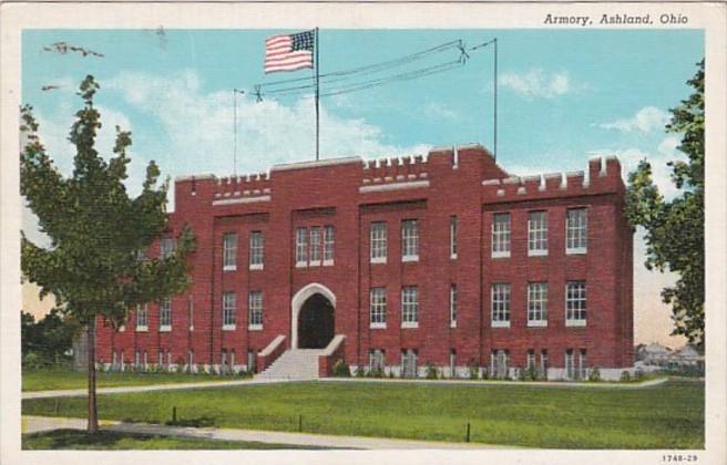 Ohio Ashland The Armory Curteich