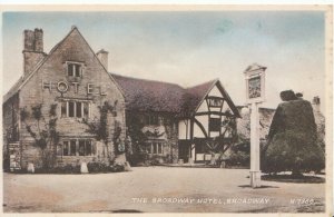 Worcestershire Postcard - The Broadway Hotel - Broadway - Ref TZ3555