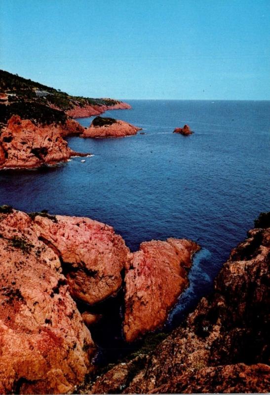 France L'Esterel et ses roches rouges