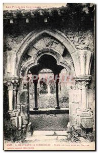 Old Postcard Saint-Bertrand-de-Comminges Ogivale Door In The Cloister