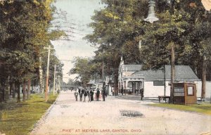 Canton Ohio Pike at Meyers Lake Vintage Postcard AA111365