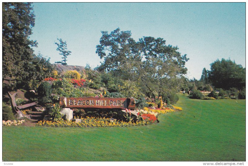 Beacon Hill Park, Victoria, British Columbia, Canada, 40-60s