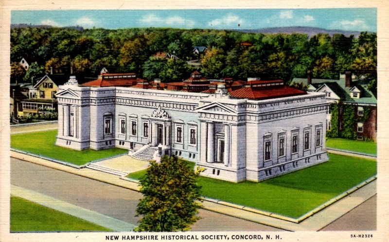 Concord, New Hampshire - The New Hampshire Historical Society - in 1937