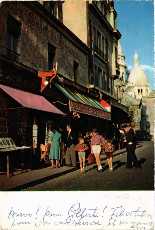 CPA MONIER ALBERT-10136. Paris-Montmartre-Place du Tertre (331495)