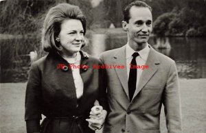 Dutch Royalty, RPPC, Netherlands Princess Irene & Carlos Hugo Duke of Parma