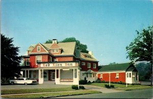 View of Red Lion Inn, Hackensack NJ Vintage Postcard T67