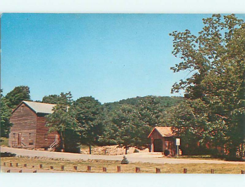 Unused Pre-1980 COVERED BRIDGE Salem - East Liverpool OH t7771-12