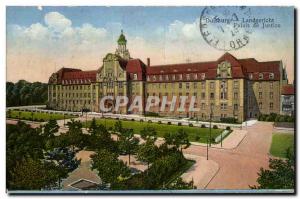 Duisburg Old Postcard Landgericht Courthouse