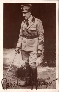 Mint Italy Aviation  WW1 Gabriele D Annunzio RPPC Picture Postcard