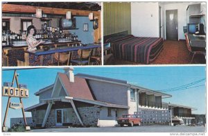 Interior & Extreior, Motel Manic Inc., Hauterive Cte. Saguenay, Quebec, Canad...