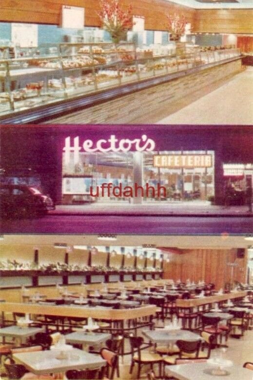 HECTOR'S New York's Most Famous Self-Service Restaurants, 4 locations 16 Apr 57