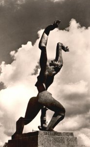 Vintage Postcard Rotterdam Monument May The Destroyed City Netherlands