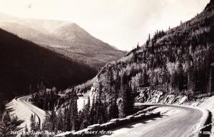 RPPC Postcard, Western Slope Trail Ridge Road, Rocky Mt. Nat'l Park, CO  E05