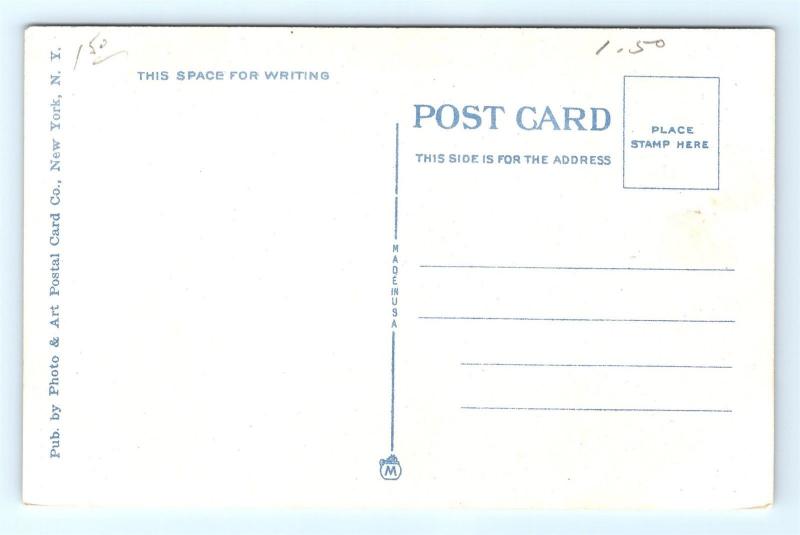 Postcard NJ Elizabeth The Armory c1920s K14