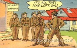 Military Comic 1942 postal used 1942