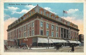 1915-1930 Postcard; Northern Hotel, Billings MT Yellowstone County Unposted