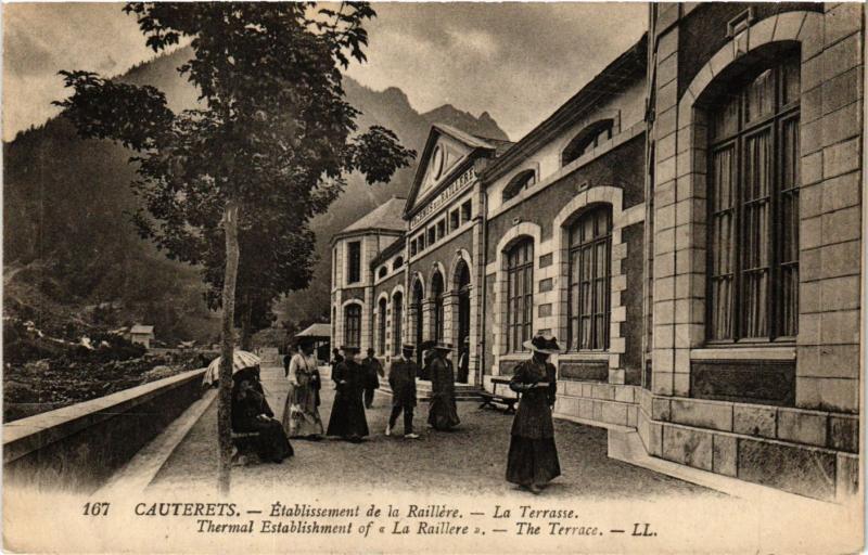 CPA CAUTERETS Établ. de la RAIllere-La Terrasse (415077)