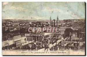 Old Postcard Nancy General view taken from the Basilica Saint Epvre