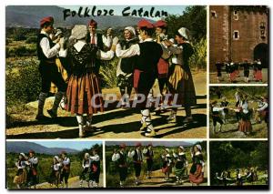 Postcard Modern Folklore Catalan La Sardana