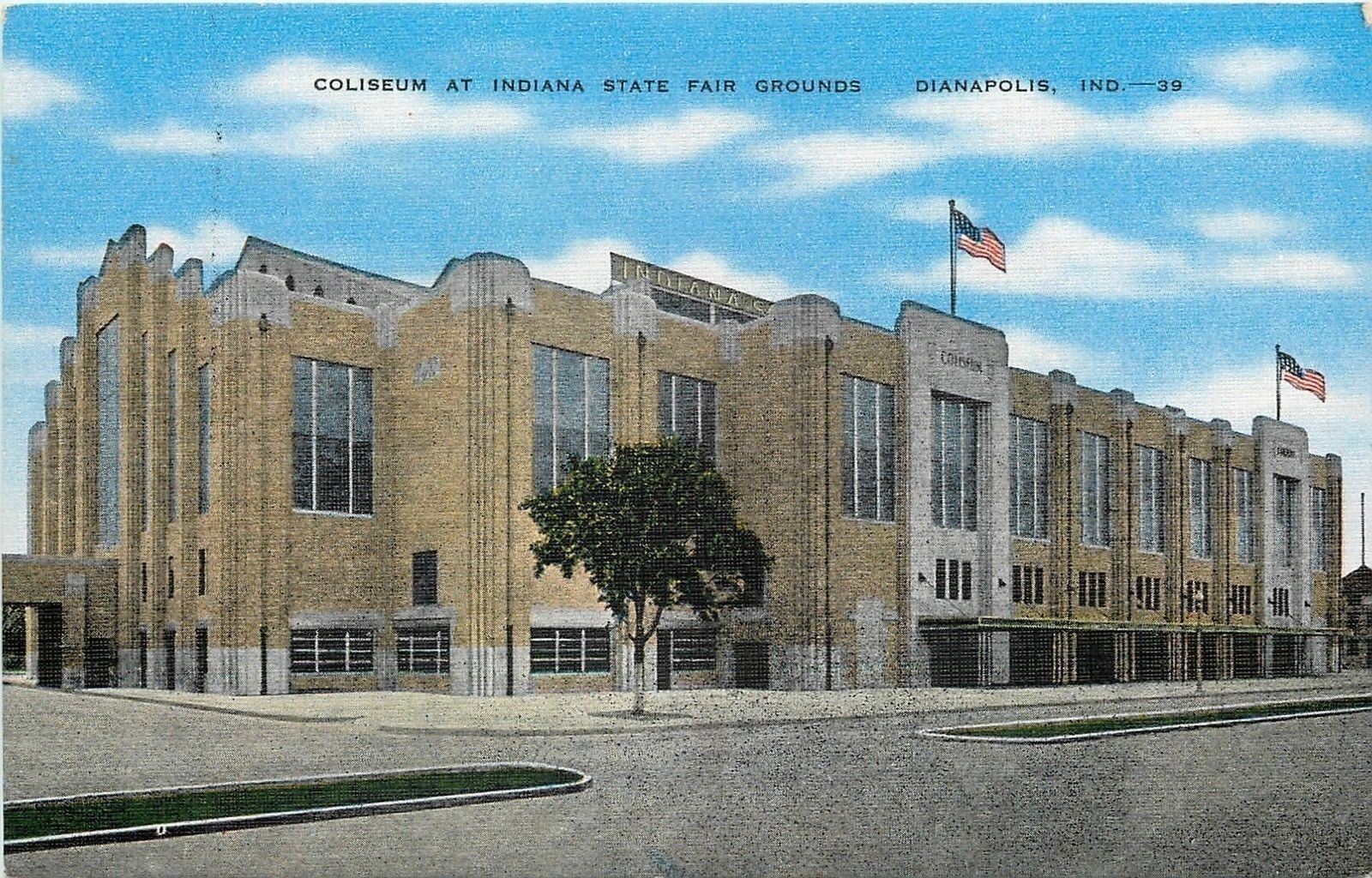 Indianapolis Indiana Indiana State Fairgrounds Art Deco Coliseum