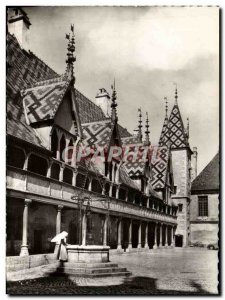 Postcard Modern Beaune Hotel Dieu Court D & # 39Honneur