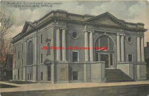 CO, Greeley, Colorado, First Baptist Church, Exterior View, 1914 PM