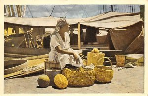 Native Market Woman Curacao, Netherlands Antilles 1925 