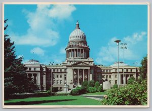 State View~Capitol Building @ Boise Idaho~Continental Postcard