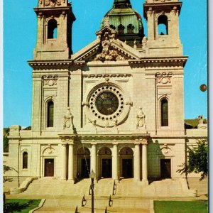 1955 Minneapolis, Minn Basilica of St Mary Cathedral Church Teich Chrome PC A237