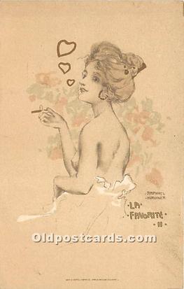 La Favorite II Edit. E Storch Vienne. VT. Artist Raphael Kirchner Unused very...