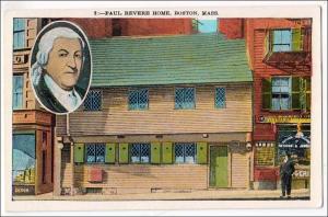 Paul Revere Home, Boston Mass