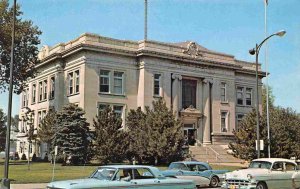 Marion County Court House Salem Illinois 1960c postcard