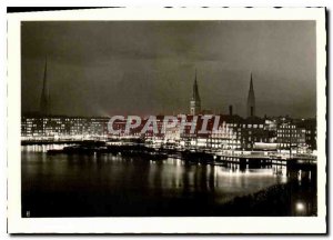 Modern Postcard Hamburg